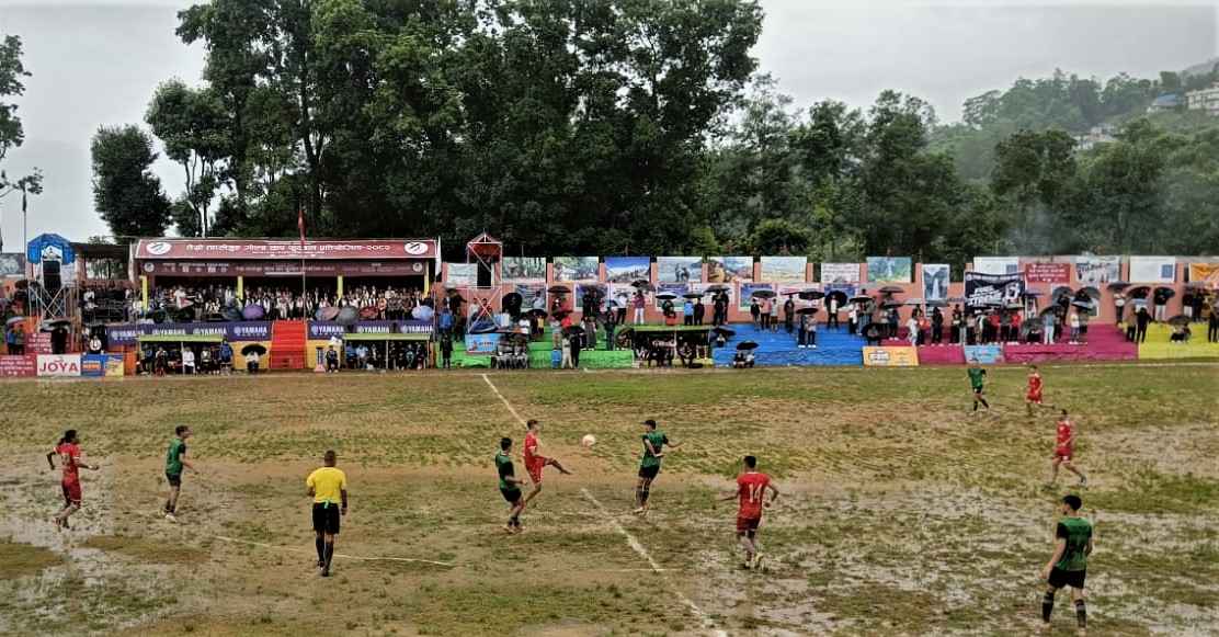 ताप्लेजुङ गोल्डकपको फाईनलमा ललितपुरको ‘चर्च ब्वाइज क्लब’ प्रवेश 